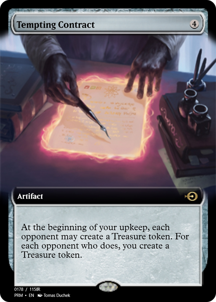 Tempting Contract (PRM-90328) - Magic Online Promos
