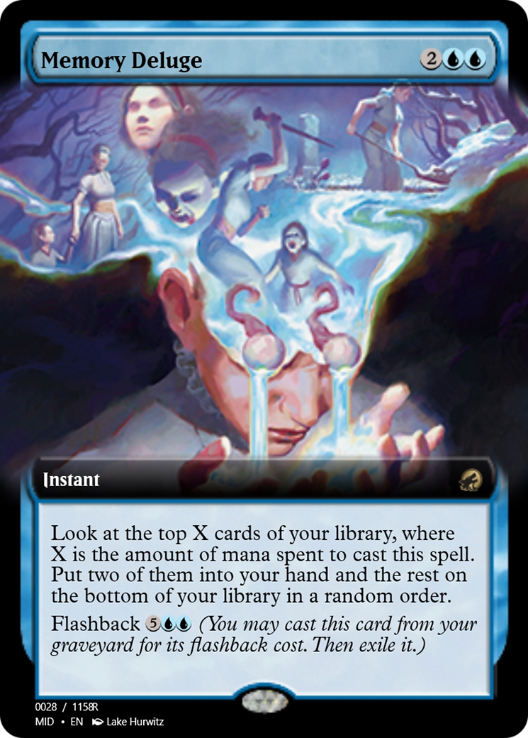 Memory Deluge (PRM-93936) - Magic Online Promos