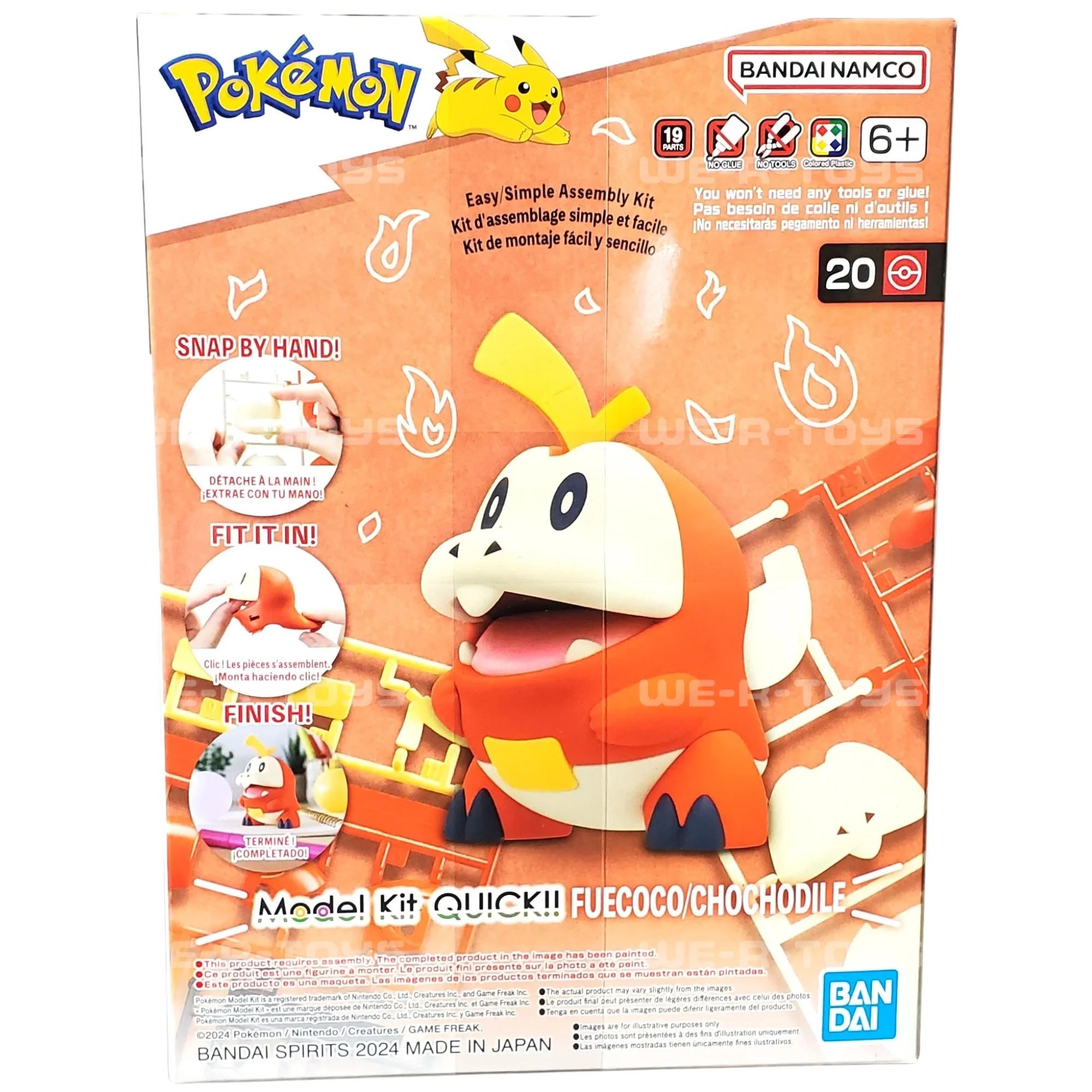 Pokemon Model Kit: Quick!! 20 Fuecoco