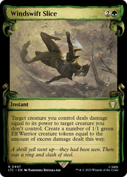 Windswift Slice (LTC-447) - Tales of Middle-earth Commander: (Showcase) Foil