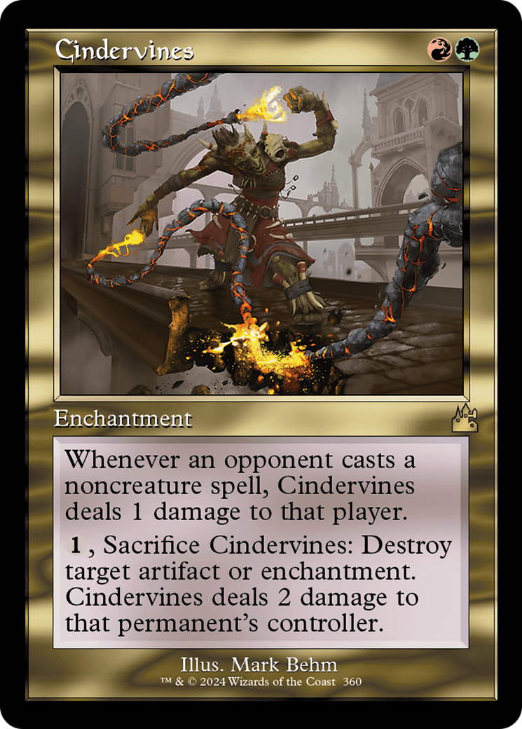 Cindervines (RVR-360) - Ravnica Remastered