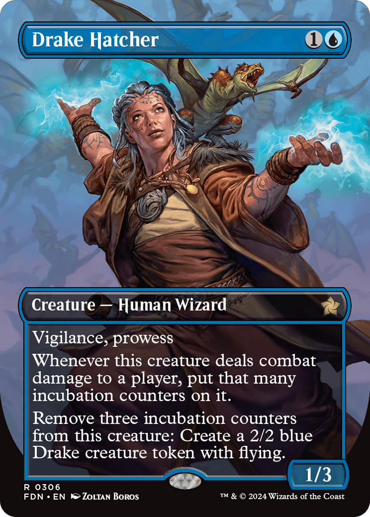 Drake Hatcher (Borderless) (FDN-306) - Foundations (Borderless)