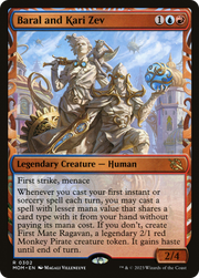Baral and Kari Zev (MOM-302) - March of the Machine: (Showcase) Foil