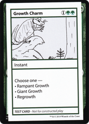 Growth Charm (CMB1-077) - Mystery Booster Playtest Cards 2021