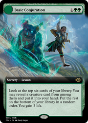 Basic Conjuration (PRM-90140) - Magic Online Promos: (lesson)