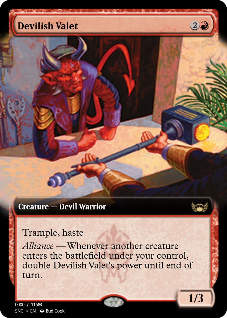 Devilish Valet (PRM-99741) - Magic Online Promos Foil