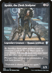 Keskit, the Flesh Sculptor (CMR-565) - Commander Legends Etched Foil