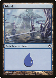 Island (SOM-235) - Scars of Mirrodin Foil