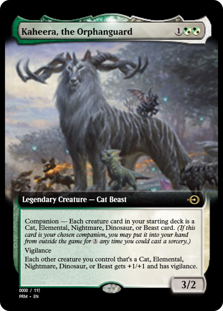 Kaheera, the Orphanguard (PRM-80861) - Magic Online Promos: (companion)
