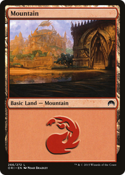 Mountain (ORI-266) - Magic Origins Foil