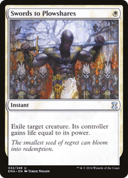 Swords to Plowshares (EMA-032) - Eternal Masters Foil