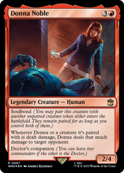 Donna Noble (WHO-687) - Doctor Who Foil