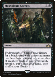 Mausoleum Secrets (PPTHB-75P) - Guilds of Ravnica Promos
