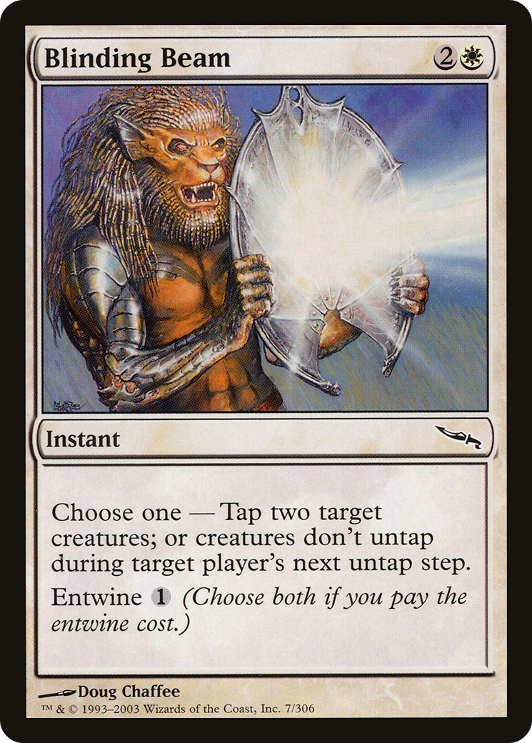 Blinding Beam (MRD-007) - Mirrodin Foil