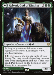 Kolvori, God of Kinship // The Ringhart Crest (KHM-181) - Kaldheim Foil
