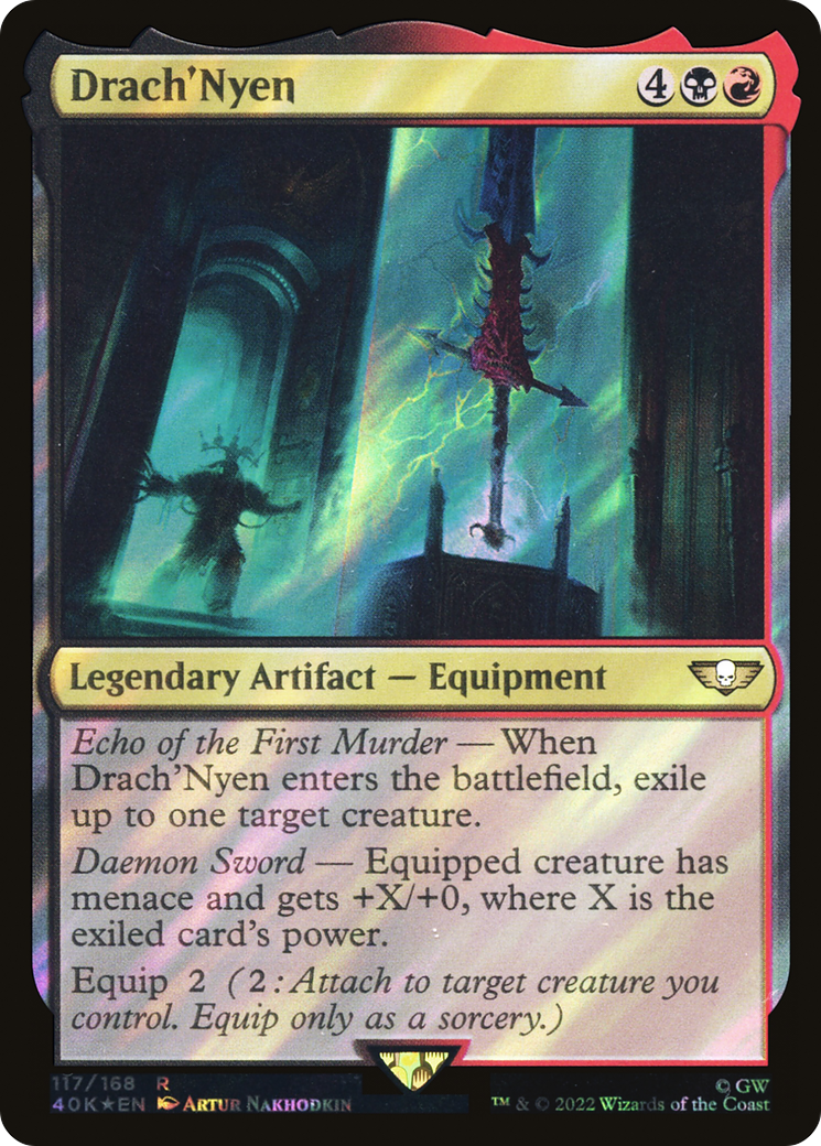 Drach'Nyen (40K-117) - Warhammer 40,000 Commander Foil