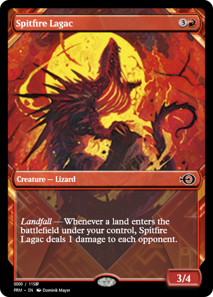 Spitfire Lagac (PRM-83688) - Magic Online Promos Foil