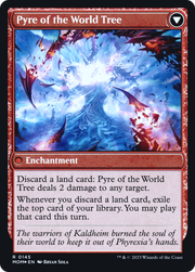 Invasion of Kaldheim // Pyre of the World Tree (PRE-145S) - March of the Machine Promos Foil