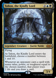 Talion, the Kindly Lord (PPWOE-215) - Wilds of Eldraine Promos Foil