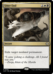 Utter End (LCC-292) - The Lost Caverns of Ixalan Commander