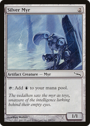 Silver Myr (MRD-241) - Mirrodin Foil