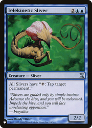Telekinetic Sliver (LIST-TSP-84) - The List