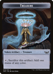 Treasure (TSNC-014) - Streets of New Capenna Tokens Foil