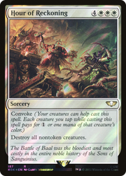 Hour of Reckoning (40K-187) - Warhammer 40,000 Commander Foil