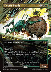 Debris Beetle (DFT-322) - Aetherdrift (Borderless) Foil