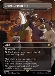 Homeward Path (LTC-365) - Tales of Middle-earth Commander / Green Dragon Inn (Borderless)
