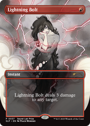 Lightning Bolt (SLP-037) - Secret Lair Showdown