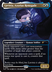 Lavinia, Azorius Renegade (SLD-1685) - Secret Lair Drop (Borderless) Foil