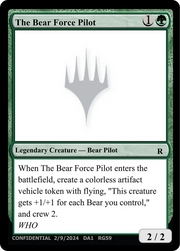 The Bear Force Pilot (UNK-RG59) - Unknown Event