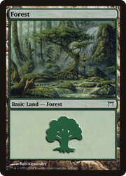 Forest (CHK-304) - Champions of Kamigawa