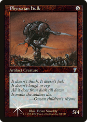 Phyrexian Hulk (7ED-312★) - Seventh Edition Foil
