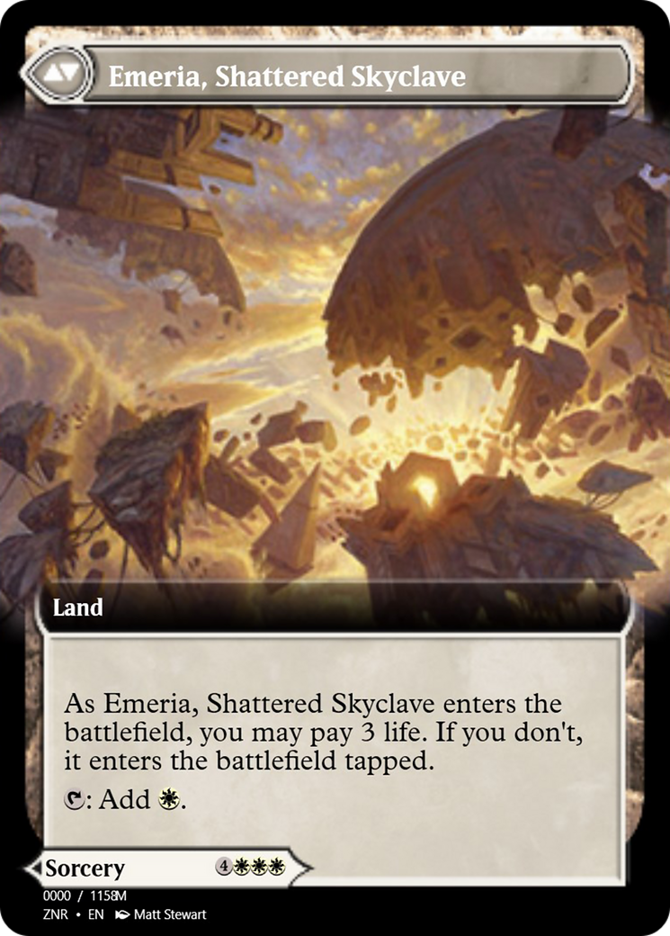 Emeria's Call // Emeria, Shattered Skyclave (PRM-83860) - Magic Online Promos Foil