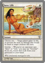 Save Life (UNH-019) - Unhinged Foil