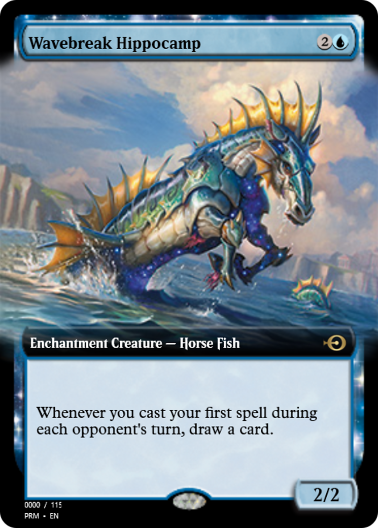 Wavebreak Hippocamp (PRM-79951) - Magic Online Promos: (enchantment) Foil