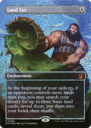 Land Tax (WOT-086) - Wilds of Eldraine: Enchanting Tales (Borderless) Foil
