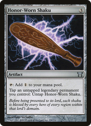 Honor-Worn Shaku (CHK-254) - Champions of Kamigawa Foil
