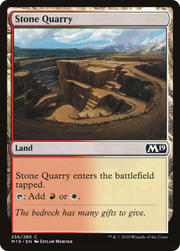 Stone Quarry (M19-256) - Core Set 2019 Foil