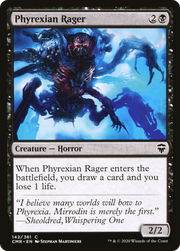 Phyrexian Rager (CMR-142) - Commander Legends Foil