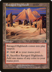 Ravaged Highlands (ODY-324) - Odyssey Foil
