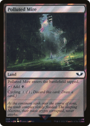 Polluted Mire (40K-288) - Warhammer 40,000 Commander Foil
