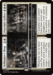 Dollmaker's Shop // Porcelain Gallery (PPDSK-004) - Duskmourn: House of Horror Promos Foil