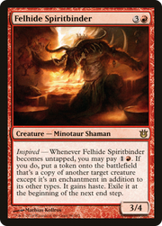 Felhide Spiritbinder (BNG-096) - Born of the Gods Foil