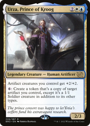 Urza, Prince of Kroog (PPBRO-226P) - The Brothers' War Promos Foil