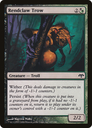 Rendclaw Trow (EVE-127) - Eventide Foil