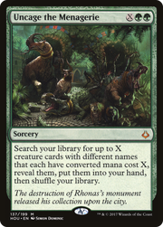 Uncage the Menagerie (HOU-137) - Hour of Devastation