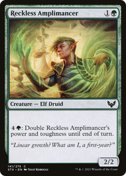 Reckless Amplimancer (STX-141) - Strixhaven: School of Mages Foil